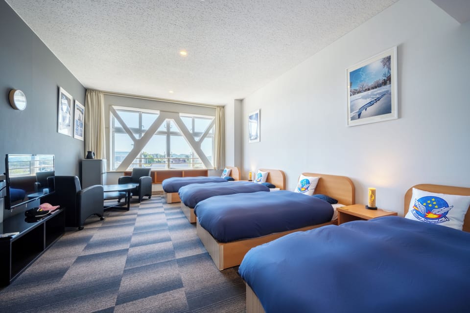 Family Quadruple Room | Individually furnished, free WiFi, bed sheets