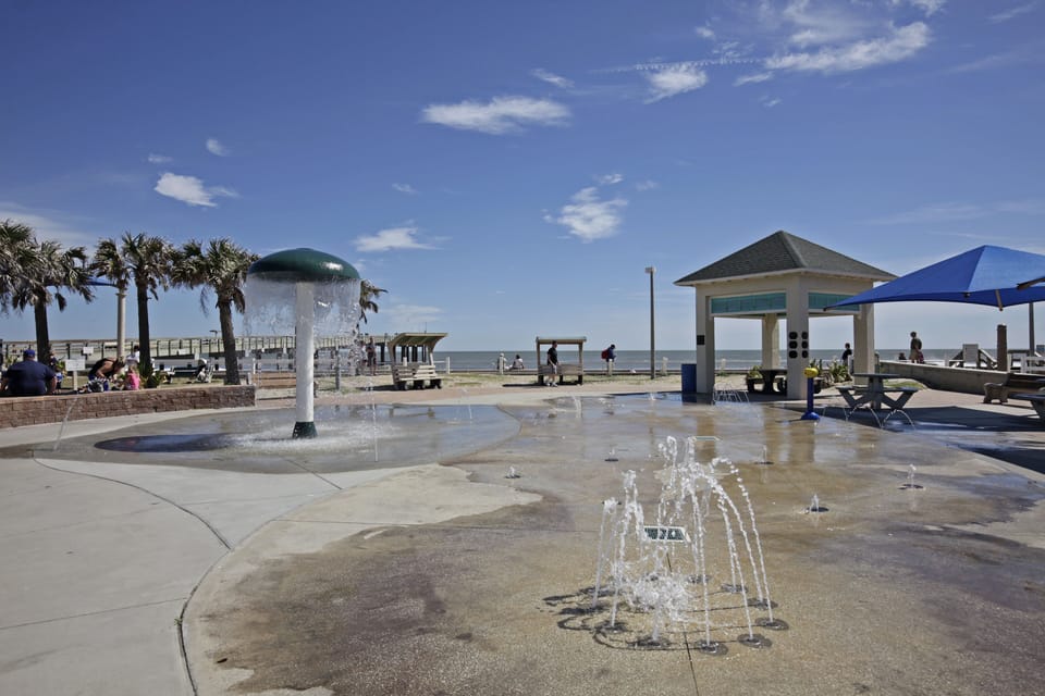 Splash park just down the road