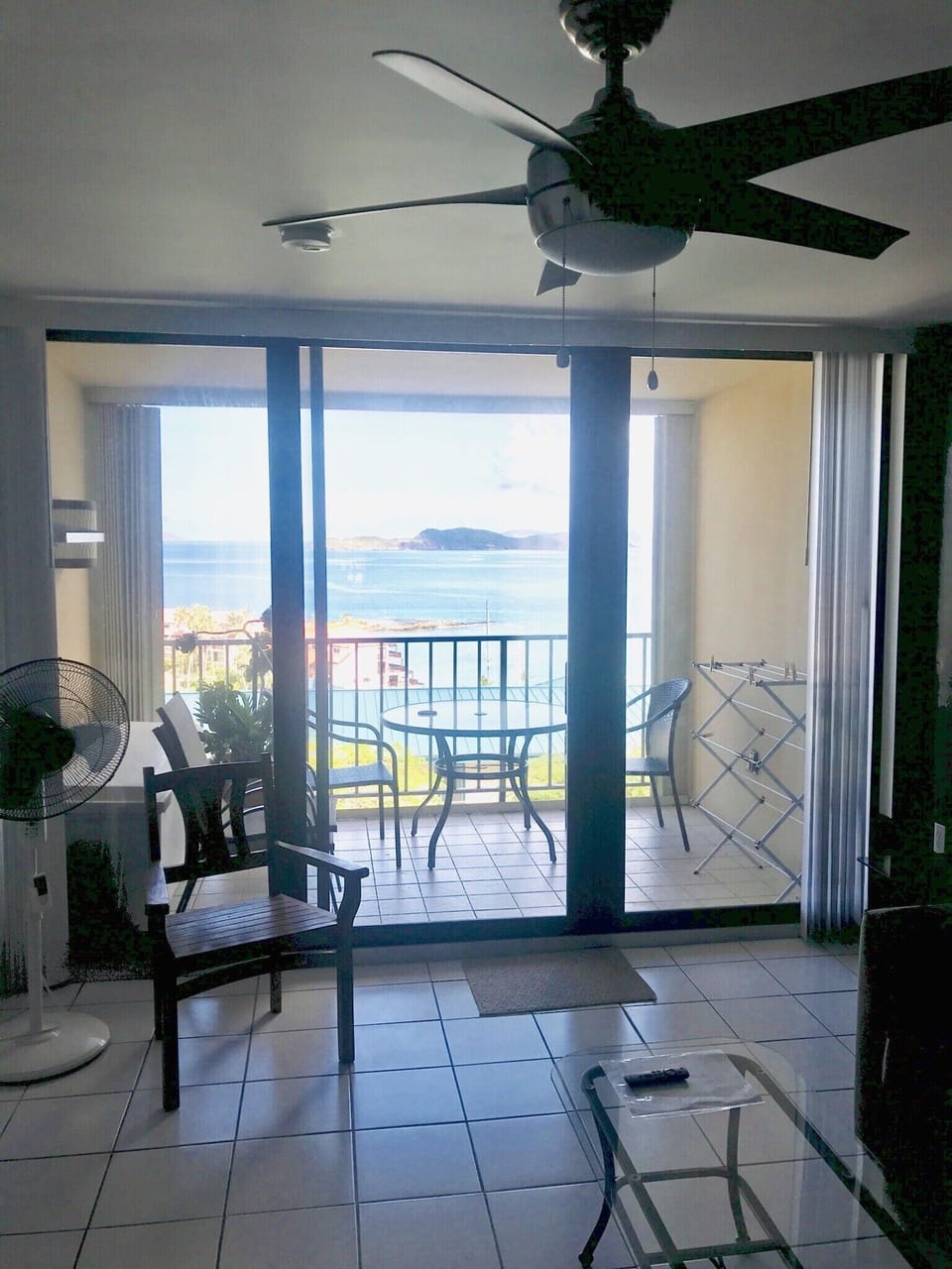 View to balcony 