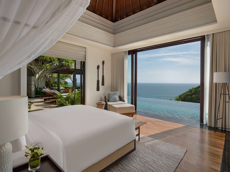 Villa, 2 Bedrooms (Panoramic Pool Villa) | Down comforters, minibar, in-room safe, desk