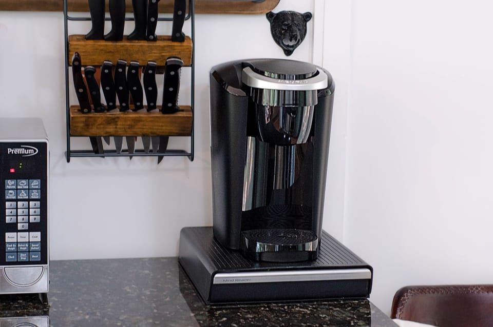 Keurig Coffee Maker and Regular Coffee Pot