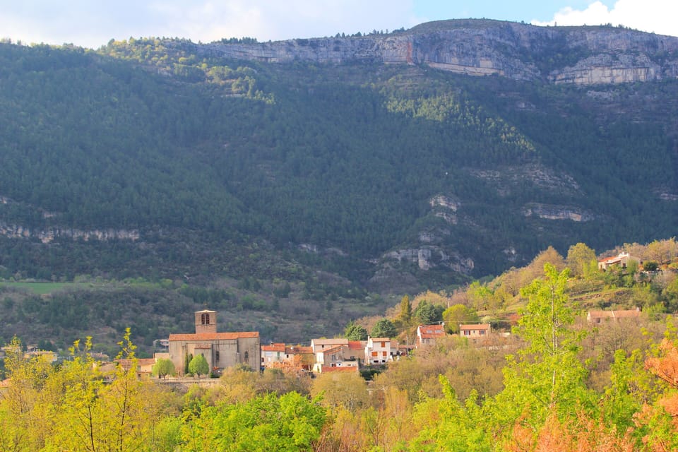 St Etienne le Haut across the valley