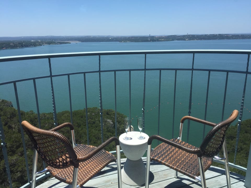 Your balcony and direct sunset views galore!
