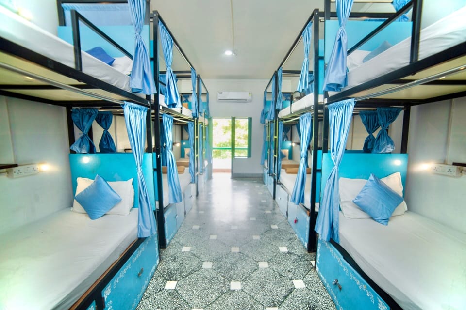 Superior 14 Bed Mixed AC Dorm | Iron/ironing board (on request), WiFi (free), bed sheets