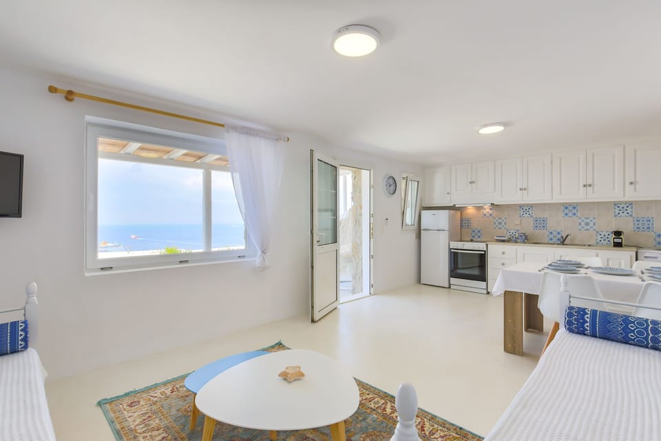 Apartment, 1 Bedroom, Sea View | Living area | TV, Netflix