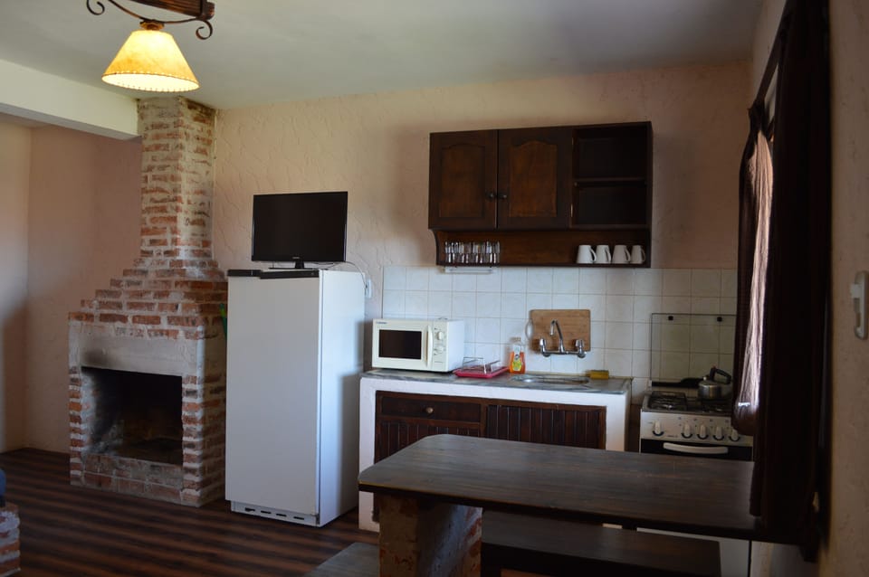 Apartment | Private kitchenette | Full-size fridge, microwave