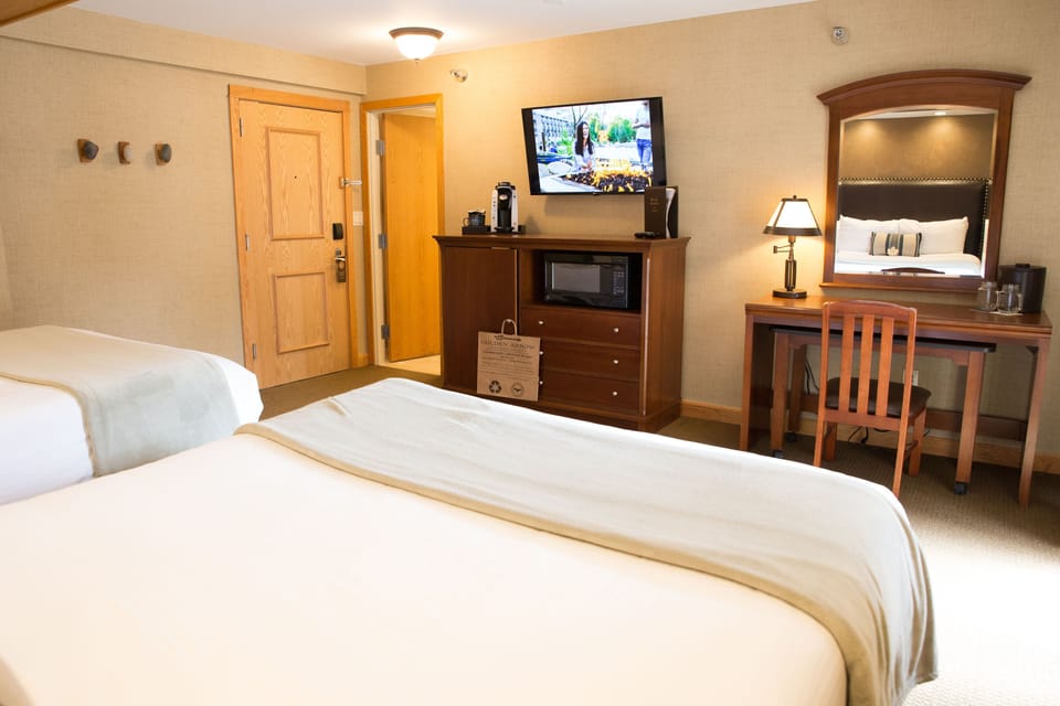 Villageside Room, 2 Queen Beds | Iron/ironing board (on request), cribs (surcharge)