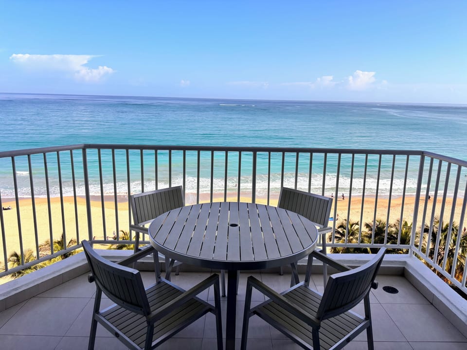 Spectacular views from your balcony.