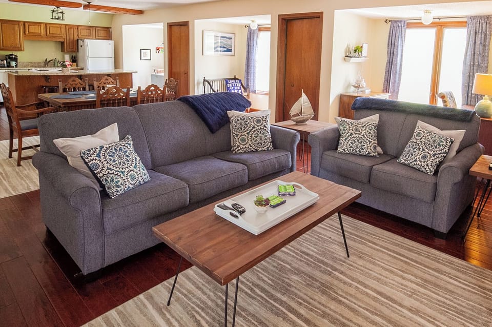 Both sofa and love seat are pull out beds 