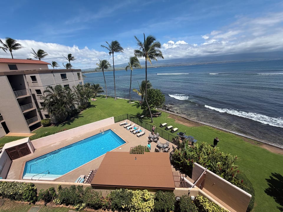 Pool view from lanai