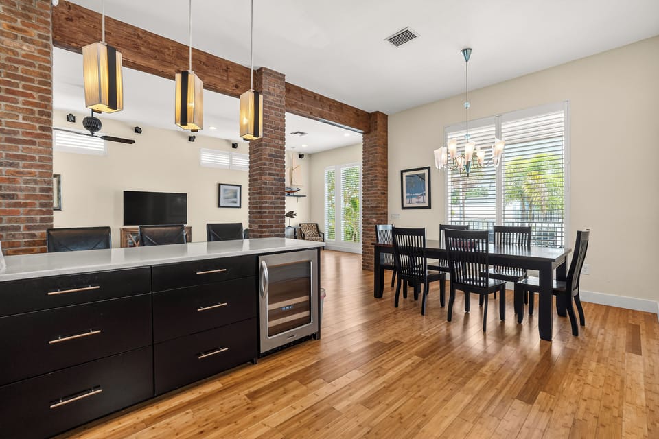 Kitchen and dining