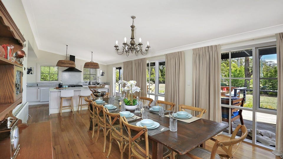 Dove Cottage | Dining Room | Kitchen | covered outdoor area