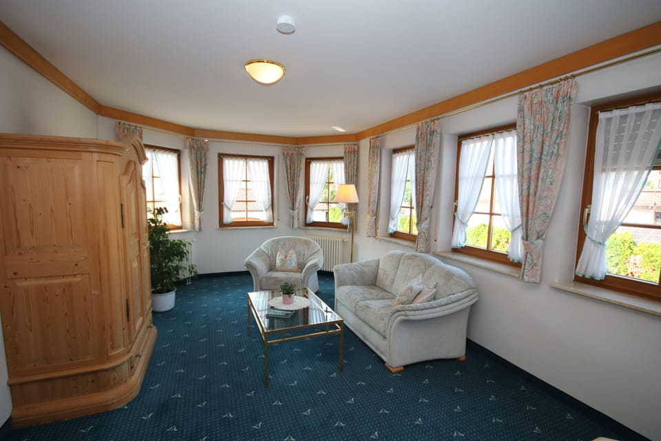 Comfort Double Room | Living area | LED TV