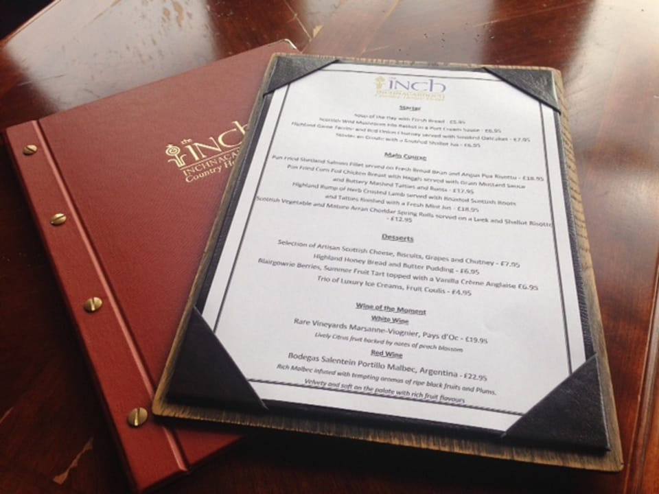 Daily full breakfast (GBP 20 per person)