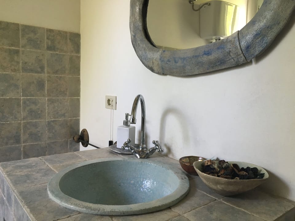 Deluxe Double Room, 1 Bedroom, Garden View, Mezzanine | Bathroom | Shower, hair dryer, bidet