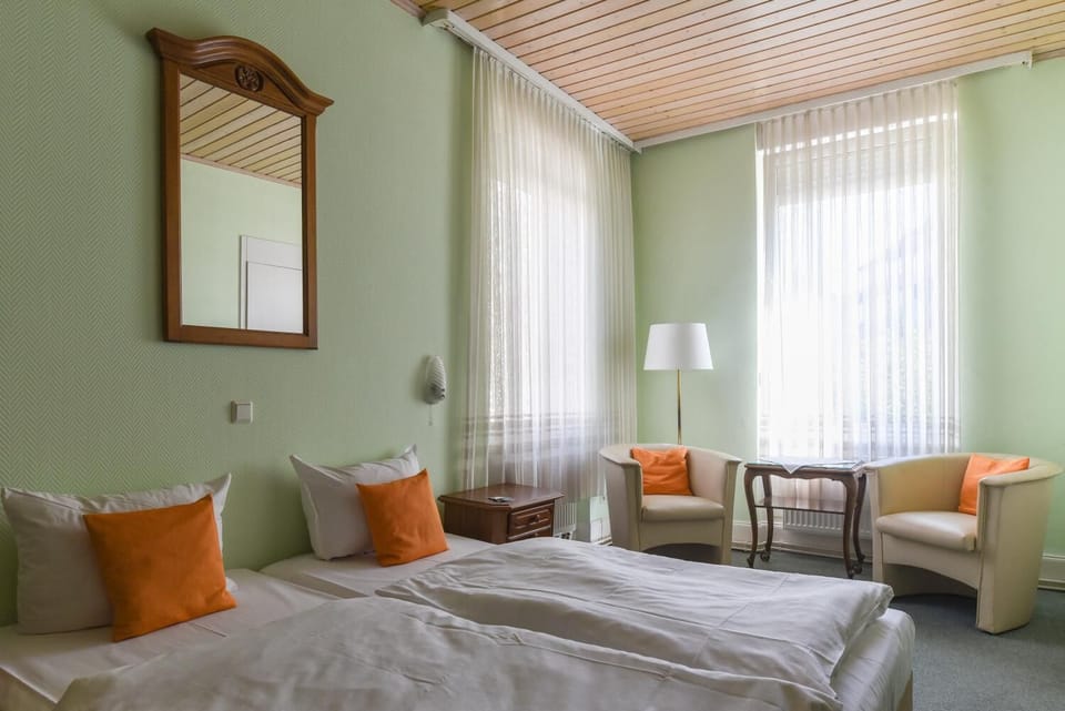 Desk, WiFi (free), bed sheets