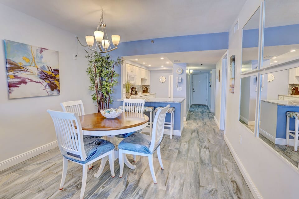 Dining Table with Extra Counter Seating