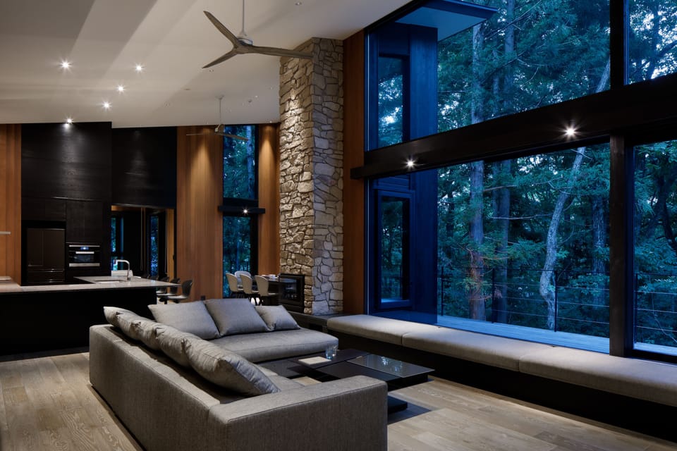 Villa | Living room | Flat-screen TV, heated floors