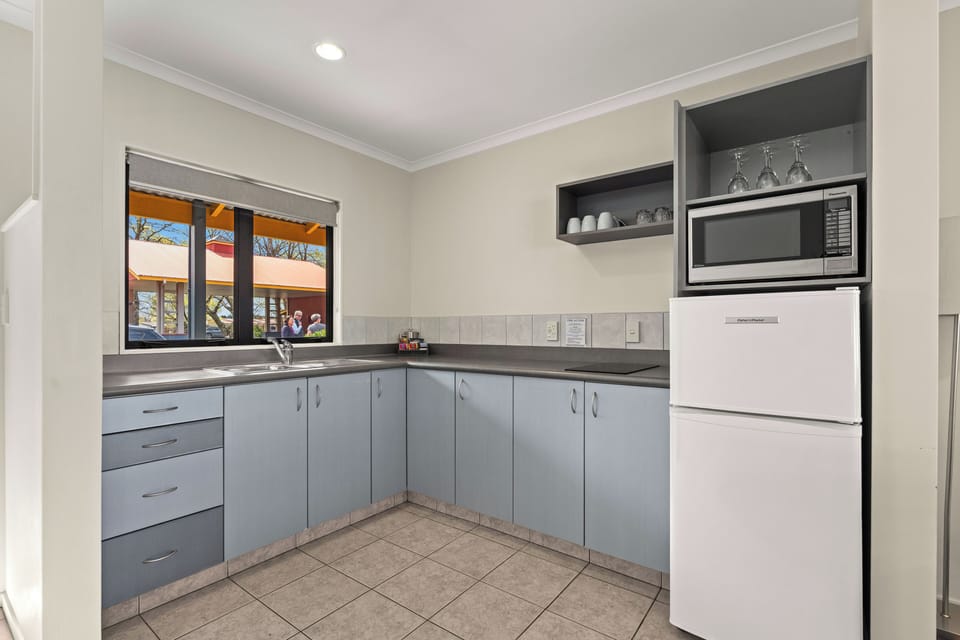 Two bedroom unit  | Private kitchen | Microwave, stovetop, coffee/tea maker, electric kettle