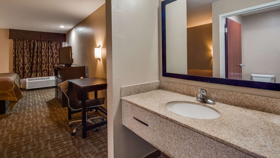 Free toiletries, hair dryer, towels, soap