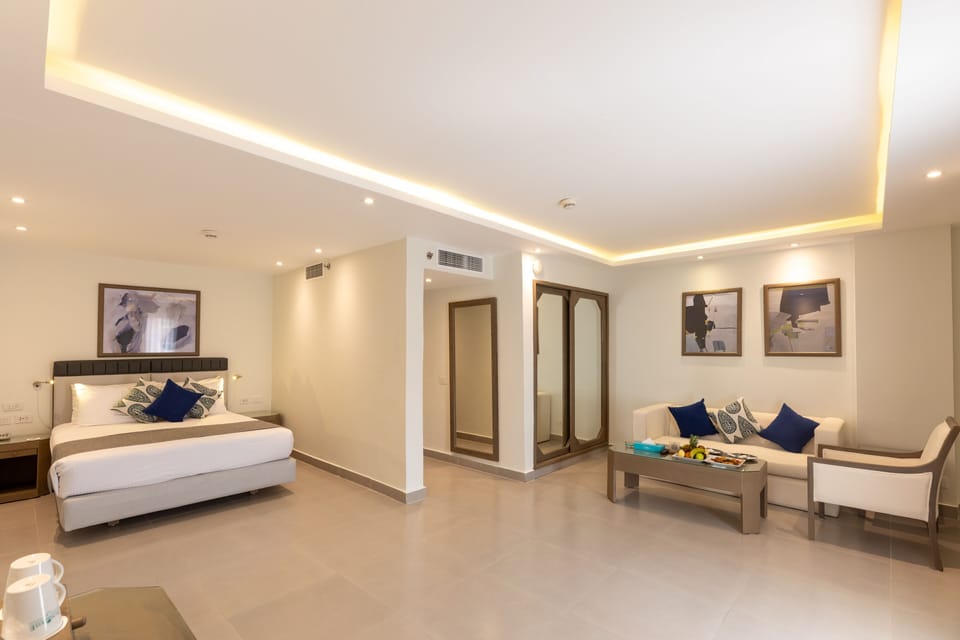 Junior Suite | Free minibar items, in-room safe, individually decorated