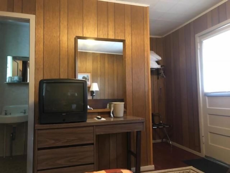 Individually decorated, individually furnished, desk, blackout drapes