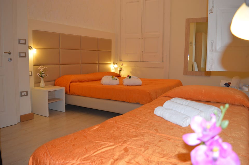 Triple Room | Premium bedding, minibar, in-room safe, desk