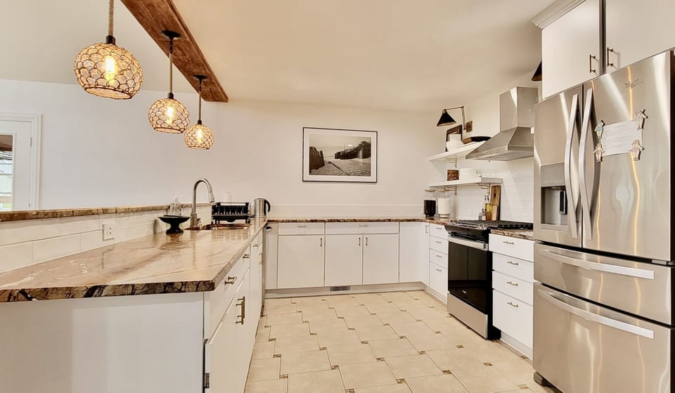 Updated kitchen with plenty of counter space