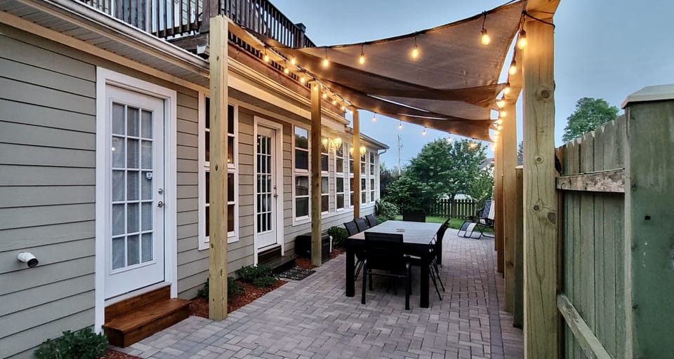 10' outdoor dining table