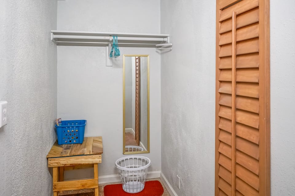 Large walk in closet