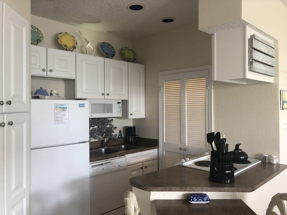 Equipped-to-the-hilt galley kitchen