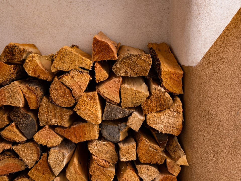 Firewood provided in season