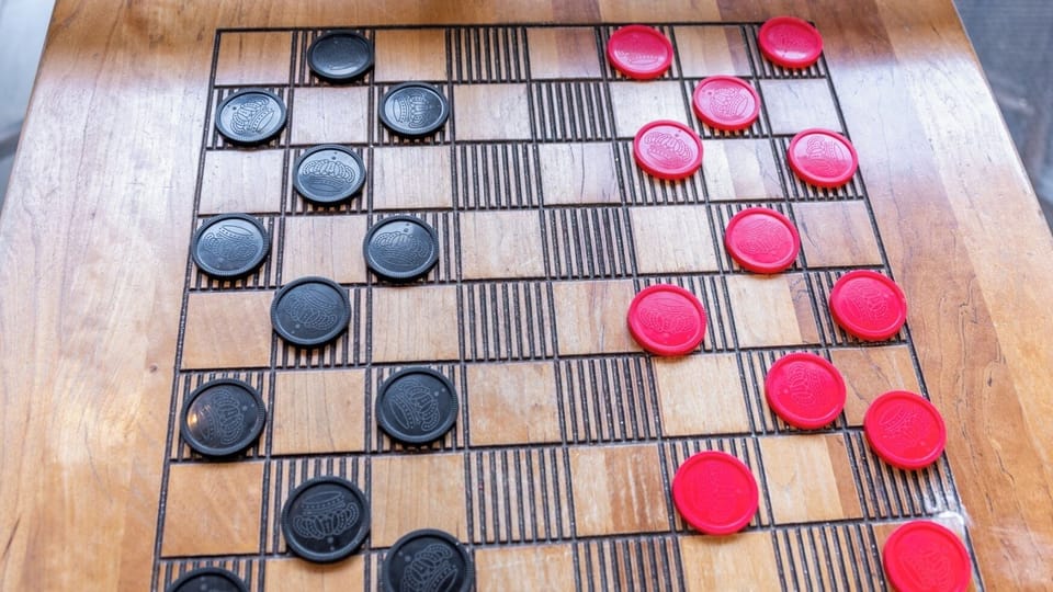 Game Table • Checkerboard Setup