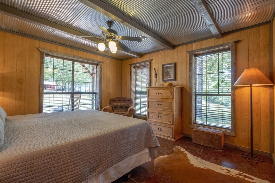 You will sleep well and wake to beautiful views.