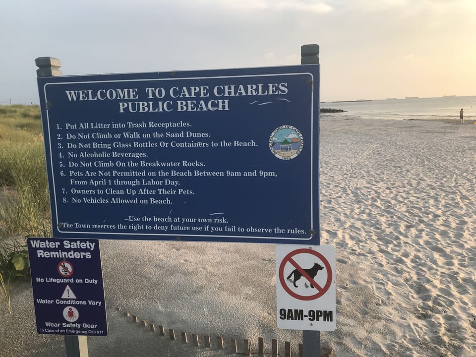 The beach!