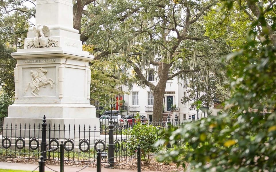 Head off towards Monterey Square.