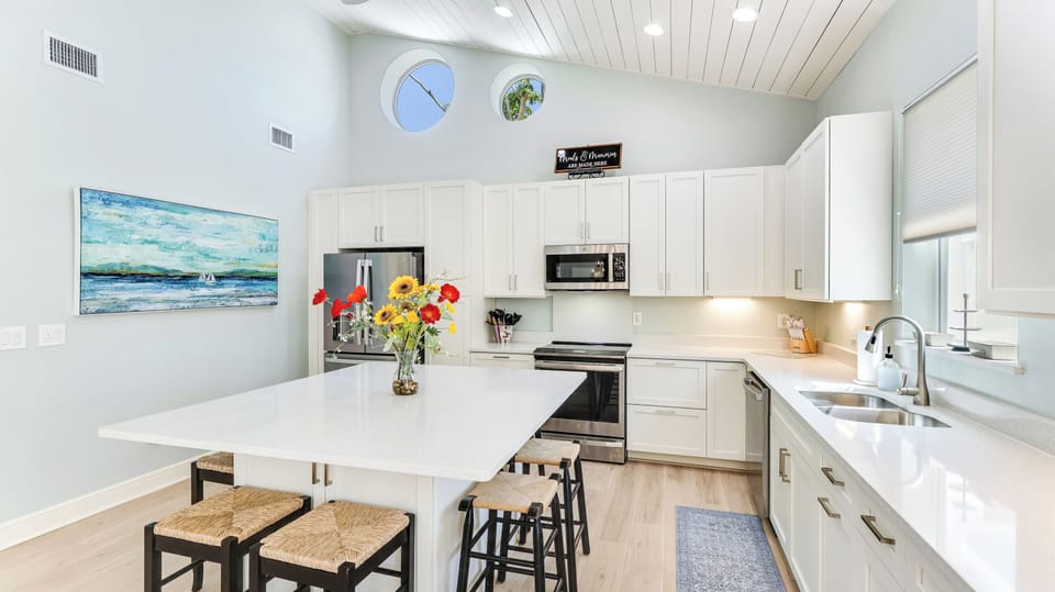 Newly renovated kitchen