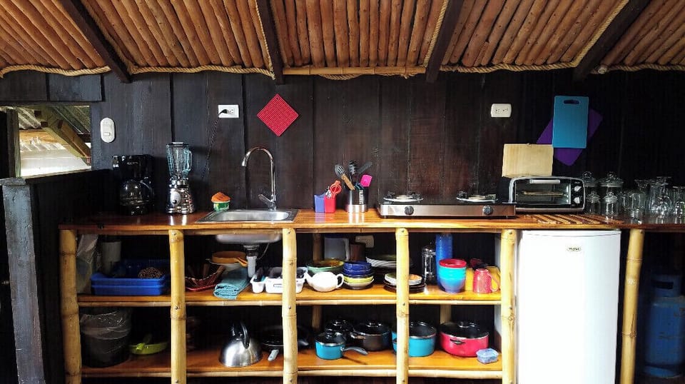TreeTop Studio Kitchenette  with a big fridge now T 