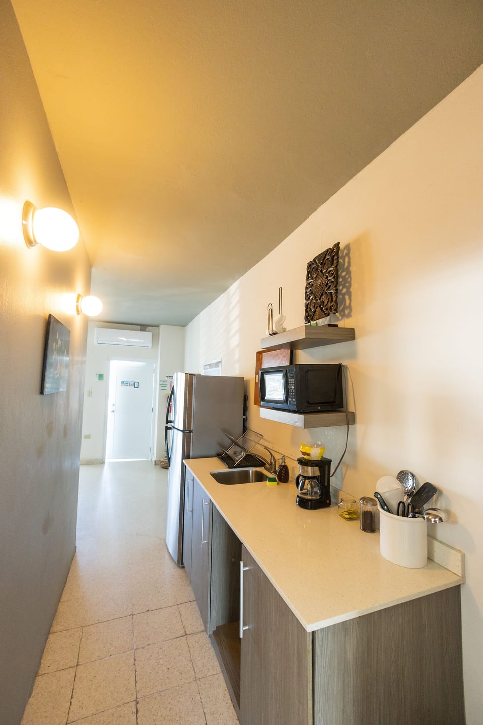 Family Apartment, 2 Bedrooms, Non Smoking | Private kitchen | Fridge, microwave, espresso maker, coffee/tea maker