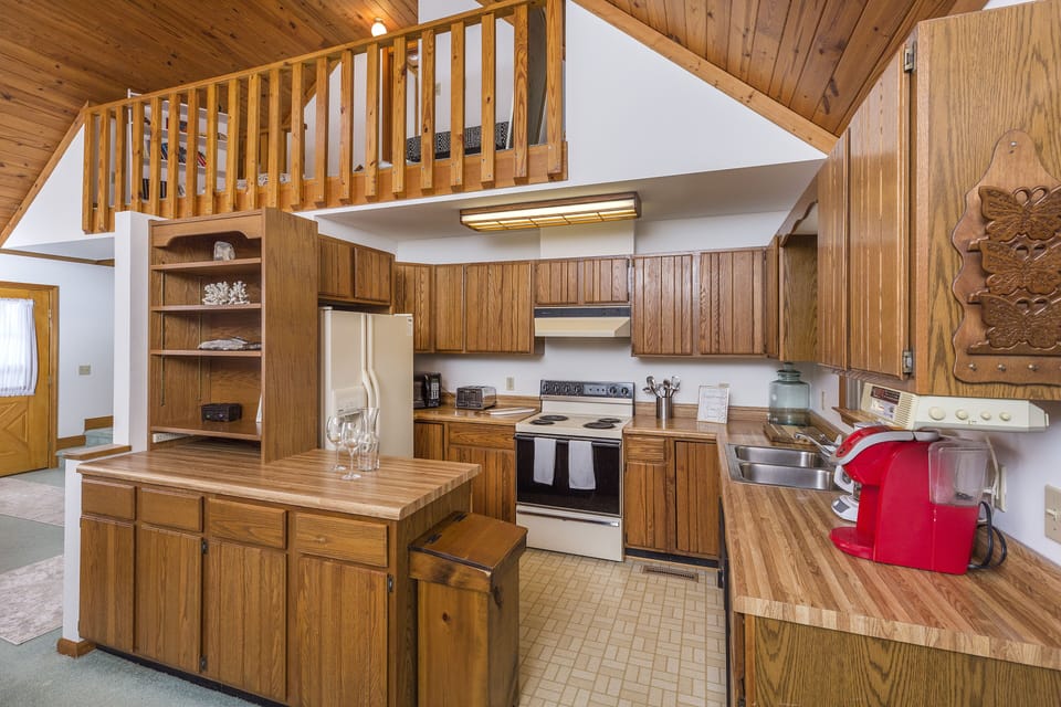 The Classically Coastal Kitchen has all you need to make mealtime super easy.