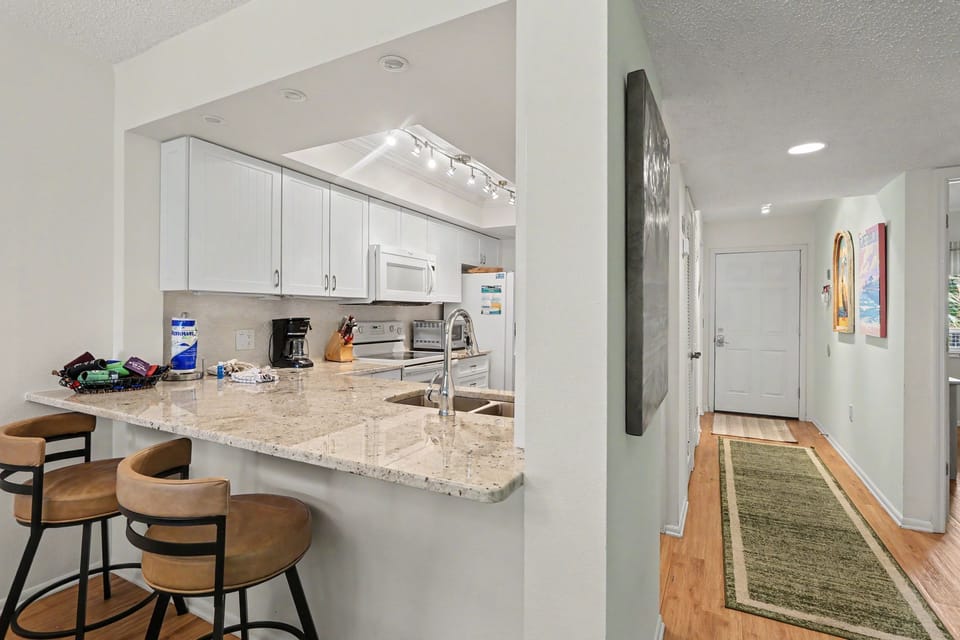 Kitchen with Extra Counter Seating