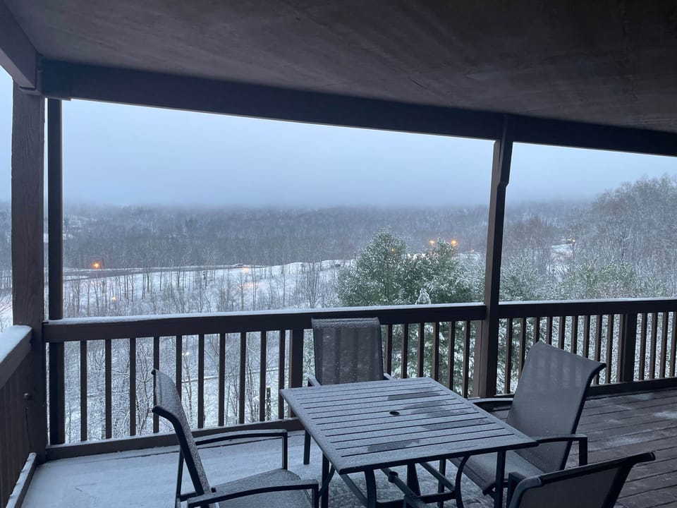 Winter private deck 3