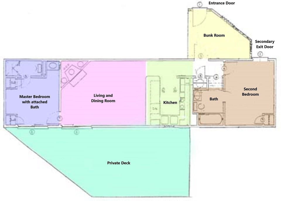 Condo floor plan
