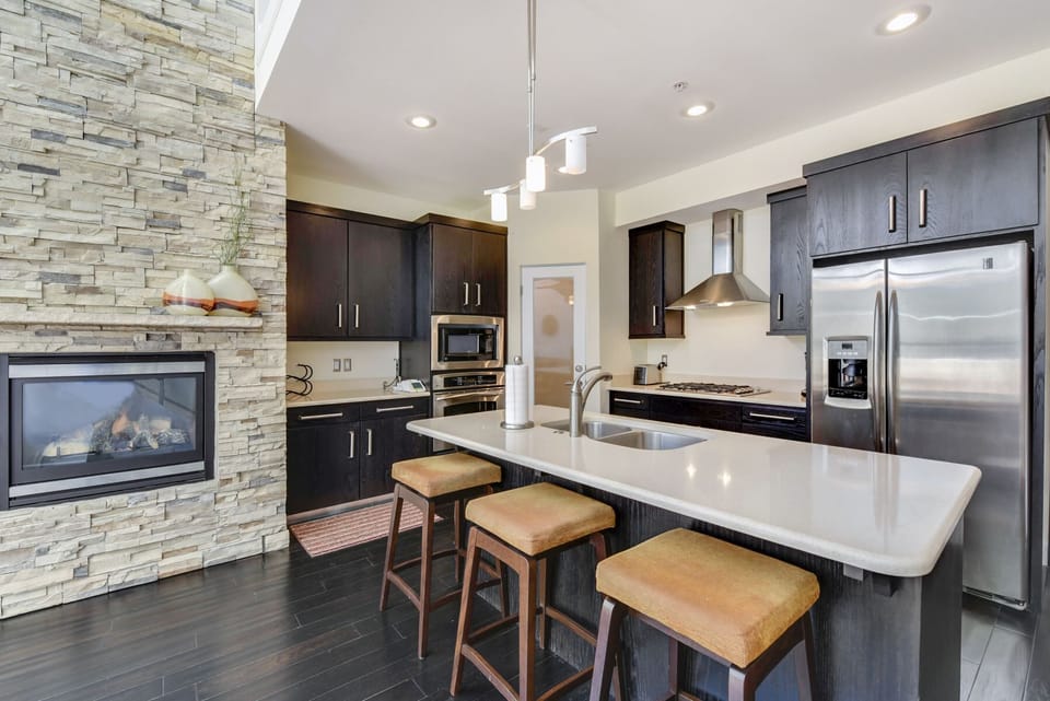 Main level kitchen