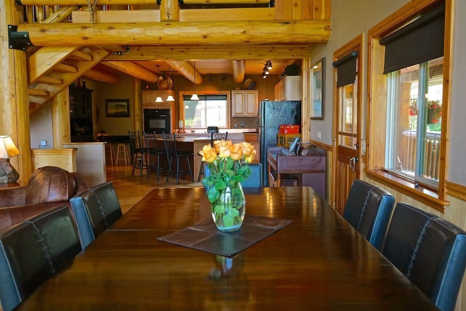 Main Dining Area looking into the kitchen