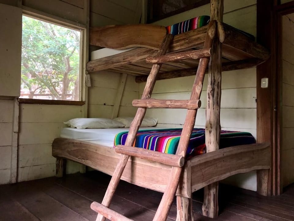 All furniture is custom-made and hand-crafted from sustainably harvested wood.