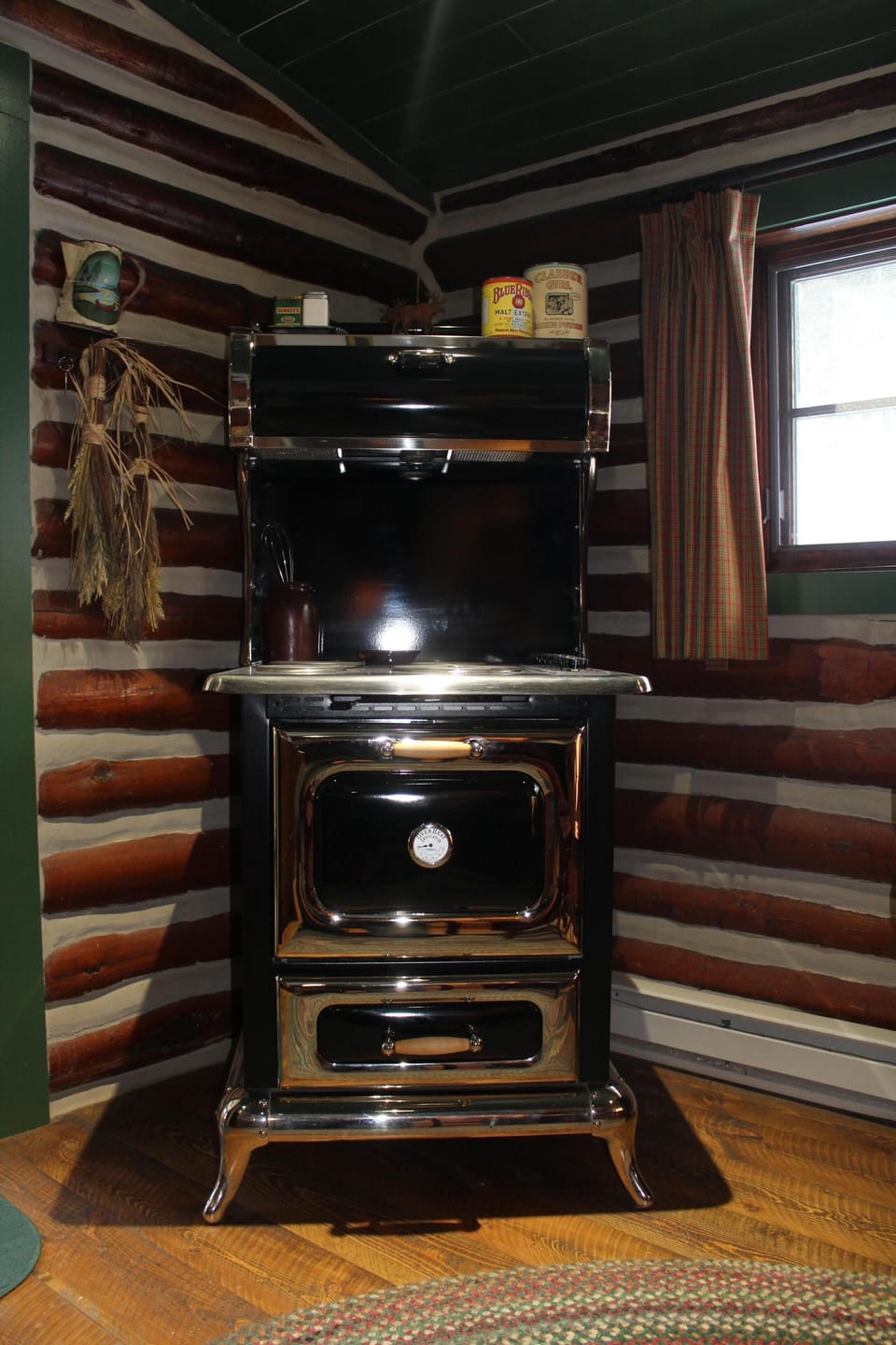 modern electric range with old fashioned styling