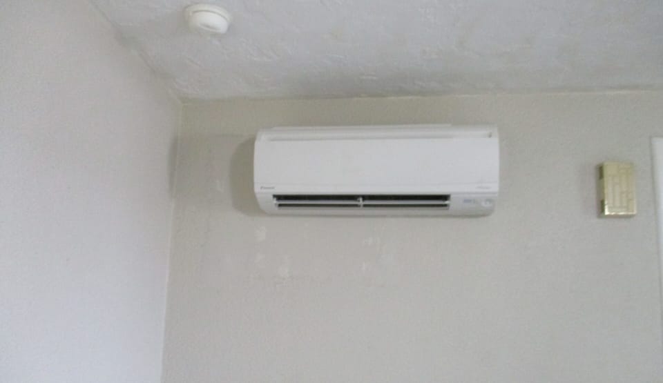 one of 4 inside units.
mini split ductless heat pump