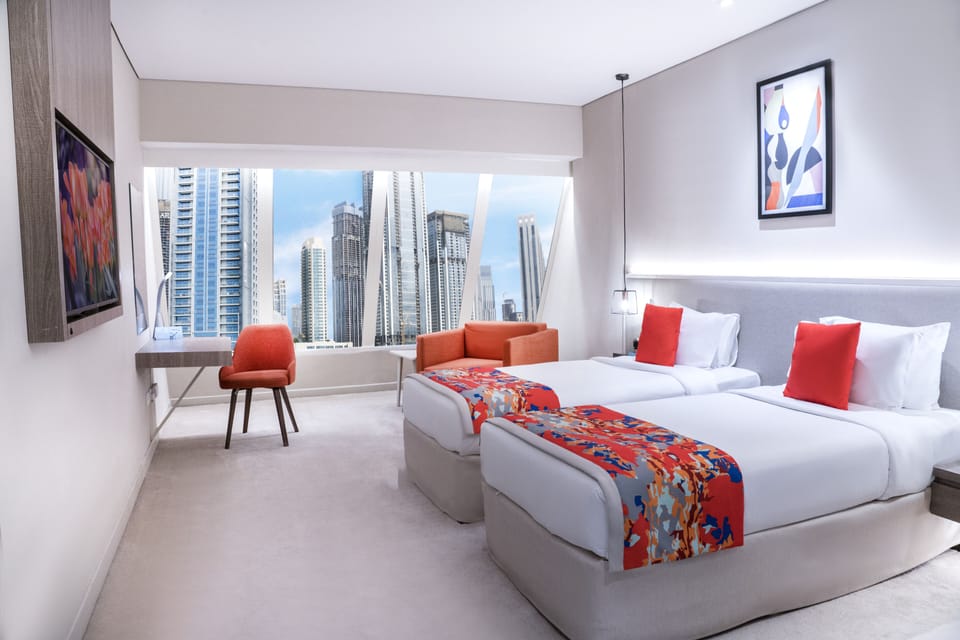 Premium bedding, minibar, in-room safe, blackout drapes