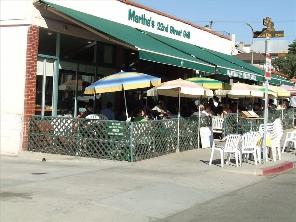 Martha's- local breakfast place- one block away.